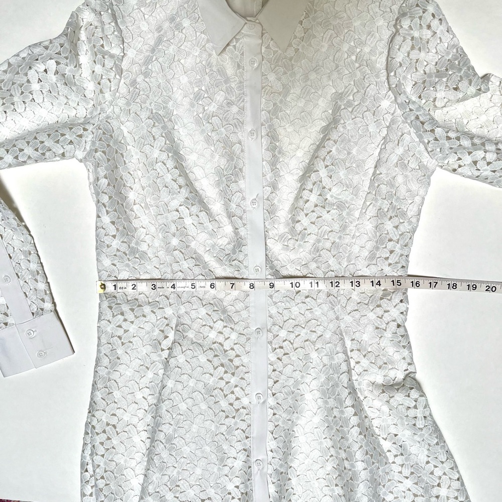 Lela Rose daisy embroidered blouse - Picture 13 of 16